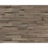 Indo Wandverkleidung Driftwood Hevea Mindanao 9er-Set