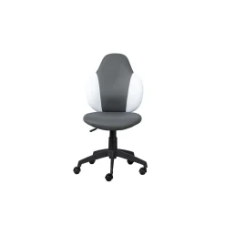 Inter Link Drehstuhl „Jessi“, dunkelgrau-weiß