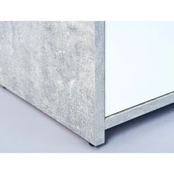 Inter Link FSC Kommode „Flavius“, Beton-weiß, 115x77x30 cm