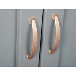 Inter Link FSC Kommode „Luzerna 3.1“, grau-sepia, 2-türig