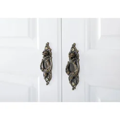 Inter Link Kleiderschrank „Isny“, 4-Türen, Kiefer, weiß