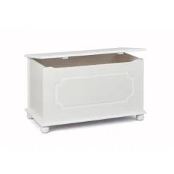 Inter Link Massivholztruhe „Emel“, weiß lackiert, 89x53x47 cm