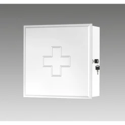 Jokey Medikamentenschrank weiß/alufarben