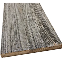 JÜRGENS Altholz-Brett grau 100 x 15-22 x 2 cm