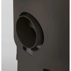 Justus Kaminofen „Baltrum D“ 2.0, 5,5 kW, Stahl/Stahl schwarz