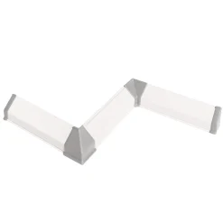 KAINDL Wandabschlusszubehörset blaugrau