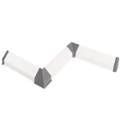 KAINDL Wandabschlusszubehörset grau