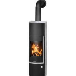 Kaminofen Faro Aqua 2.0 SpecksteinKorpus Stahl Schwarz