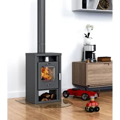 Kaminofen Katharina grau