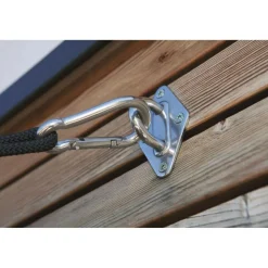 Karabinerhaken Edelstahl rostfrei