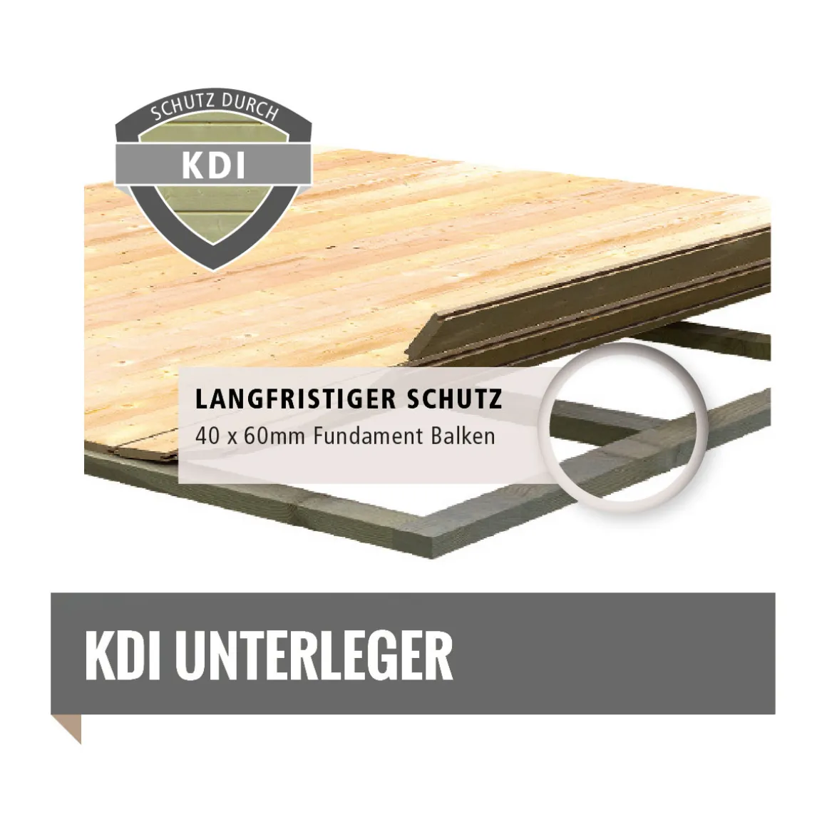 Karibu Blockbohlenhaus Kastorf 6 naturbelassen mit Anbaudach und Rückwand