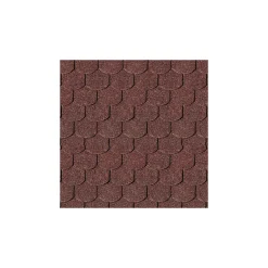 Karibu Schindeln Biberschw dunkelrot 3 m²