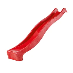 Karibu Stelzenhaus Benjamin natur inkl Rutsche rot und Netzrampe