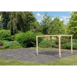 Karibu Cubus Pavillon naturbelassen