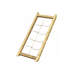 Karibu Fidel inklusive Rampe terragrau Rutsche blau