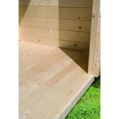 Karibu Fußboden für Sockelmaß 2,40 x 2,40 m