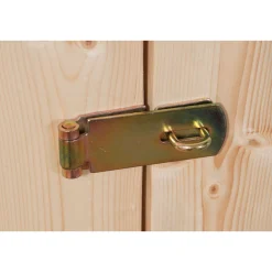 Karibu Gartenhaus Askola 4 terragrau mit Anbaudach 2.80m