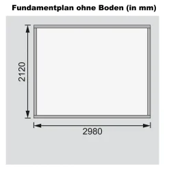 Karibu Gartenhaus Askola 4 terragrau