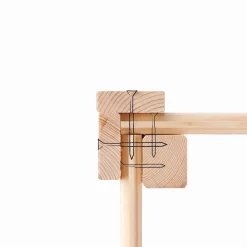 Karibu Gartenhaus Qubic terragrau