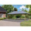 Karibu Pavillon Carport Kirn 2 Massivholz