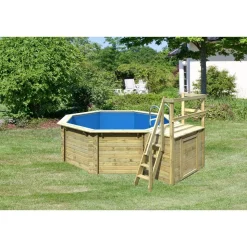 Karibu Pool 1 Variante B inkl Sonnenterrasse