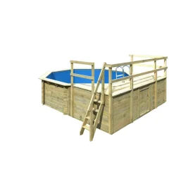 Karibu Pool 2 Variante D inkl Sonnenterrasse