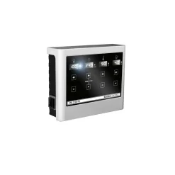 Karibu Saunahaus Bosse 1 38 mm 9 kW Bio Ofen externe Strg moderne Tür