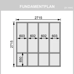 Karibu Saunahaus Cuben 38 mm ohne Zubehör
