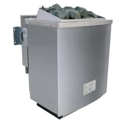 Karibu Saunahaus Skrollan 2 38 mm 9 kW Bio Ofen externe Strg moderne Tür