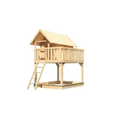 Karibu Stelzen Fidel naturbelassen ohne Rutsche