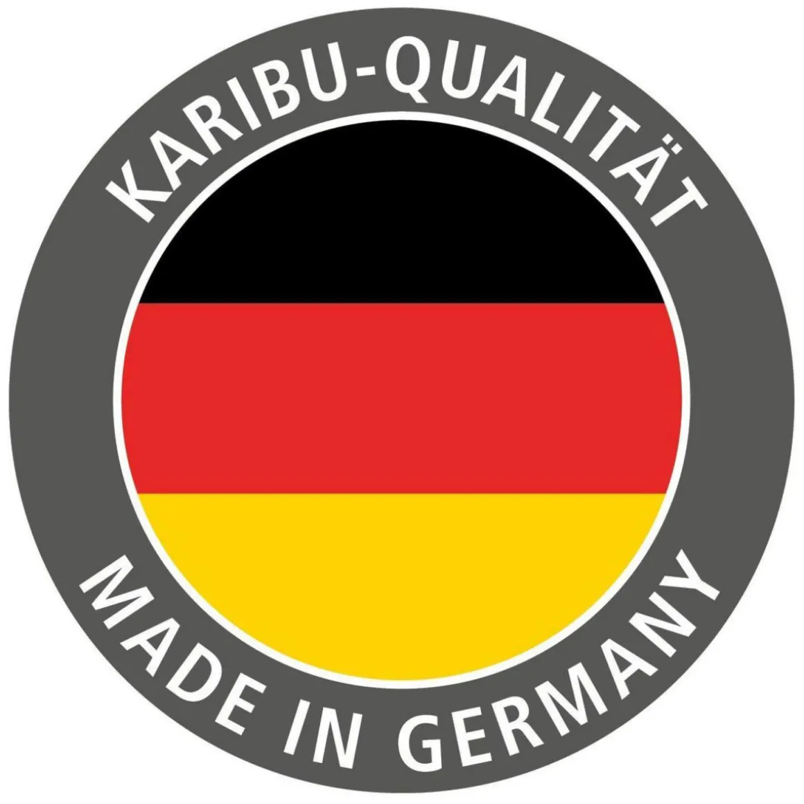 Karibu Türelement für 68 mm Saunen graphitfarbene Glastür