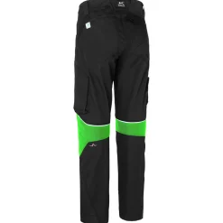Kübler Bundhose PULSE LIGHT schwarz/neongrün Größe 56
