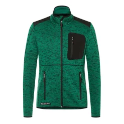 Kübler Strickjacke PULSE DAILY moosgrün/schwarz Größe M