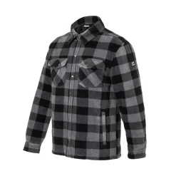 Kübler Thermohemd PULSE HANDCRAFT anthrazit/schwarz Größe L