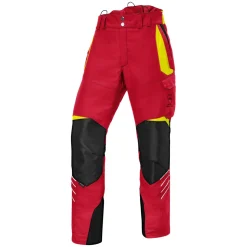 Kübler Schnittschutzhose Forest rot Größe 3XL