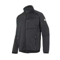 Kübler Sweat-Fleecejacke dunkelgrau Größe M