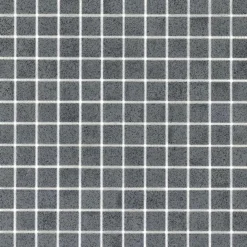 Keramikmosaik Feinsteinzeug Dunkelgrau 33 x 33 x 0,5 cm
