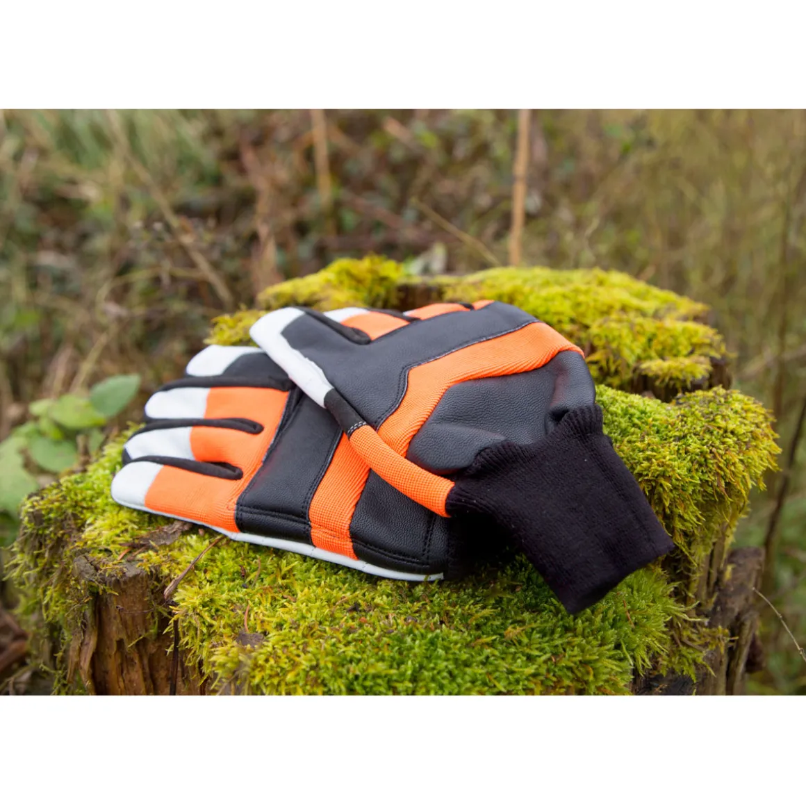 Kerbl Motorsägenhandschuh Forester schwarz Größe 9/L