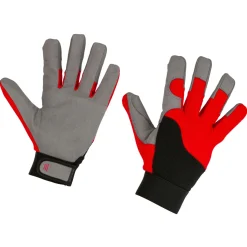 Keron Arbeitshandschuh Zelos Active grau-rot Größe 10/XL