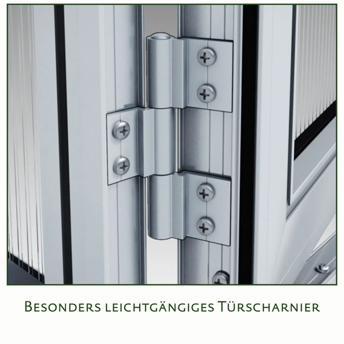 KGT Gewächshaus Rose III 7,5m² schwarz