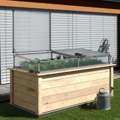 KGT Holz-Hochbeet Woody 210 214 x 79 x 99 cm