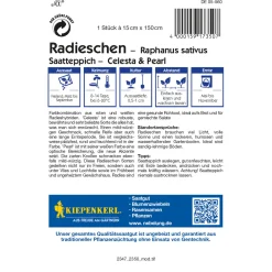 Kiepenkerl Radieschen Celesta Pearl Saatteppich