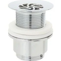 Kirchhoff Ablaufventil NEA ohne Stopfen 1 1/4" x 65 mm verchromt