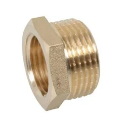 Kirchhoff Reduzierstück ½ AG x 3/8" IG Messing blank