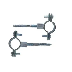 Kirchhoff Rohrschelle 28-35 mm mit Schraubstift 8 x 80 mm 2Stück