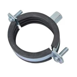 Kirchhoff Rohrschelle schallgedämpft 57-61 mm x M8 für 2"