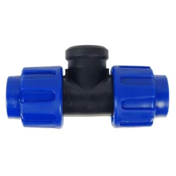 Kirchhoff T-Stück PP 20 mm x ½ IG x 20 mm für HDPE DVGW