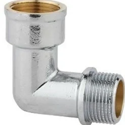 Kirchhoff 90-Winkel ½ IG x ½ AG verchromt