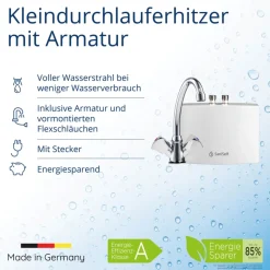 Kleindurchlauferhitzer KDU saniself 3,5kW 230 V