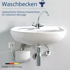 Kleindurchlauferhitzer KD 3,5 kW 2 l Durchflussmenge